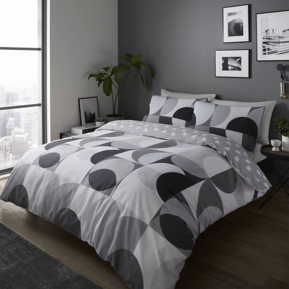 catherine lansfield geo bedding