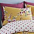 Catherine Lansfield Canterbury Yellow Duvet Cover and Pillowcase Set  undefined