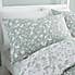 Catherine Lansfield Floral Birds 100% Cotton Duvet Cover and Pillowcase Set  undefined