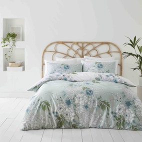 Bianca Chinoiserie Floral Duvet Cover and Pillowcase Set