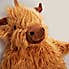 Hamish the Highland Cow Hot Water Bottle MultiColoured
