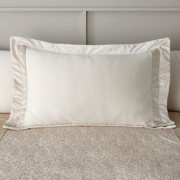 Beverley Champagne Oxford Pillowcase image 1 of 2
