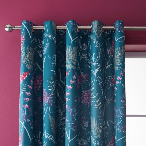 Teal 2024 blackout curtains