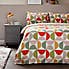 Elements Sten Multicoloured Printed Duvet Cover and Pillowcase Set  undefined
