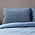 Cobble Blue Duvet Cover and Pillowcase Set  undefined