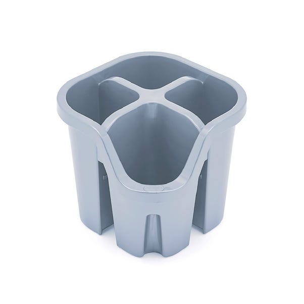 Addis Recycled Plastic Cutlery Drainer  Grey