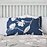 Lois Navy Duvet Cover and Pillowcase Set  undefined