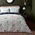 Dorma Winter Garden Navy 100% Cotton Reversible Duvet Cover and Pillowcase Set  undefined