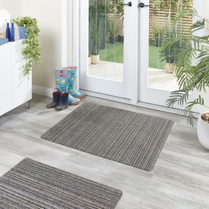 Marvel Striped Washable Cotton Utility Mat