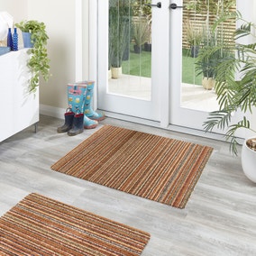 Marvel Cotton Stripe Washable Doormat