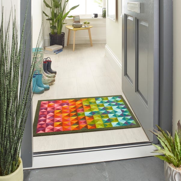 Marvel Triangles Washable Doormat  undefined