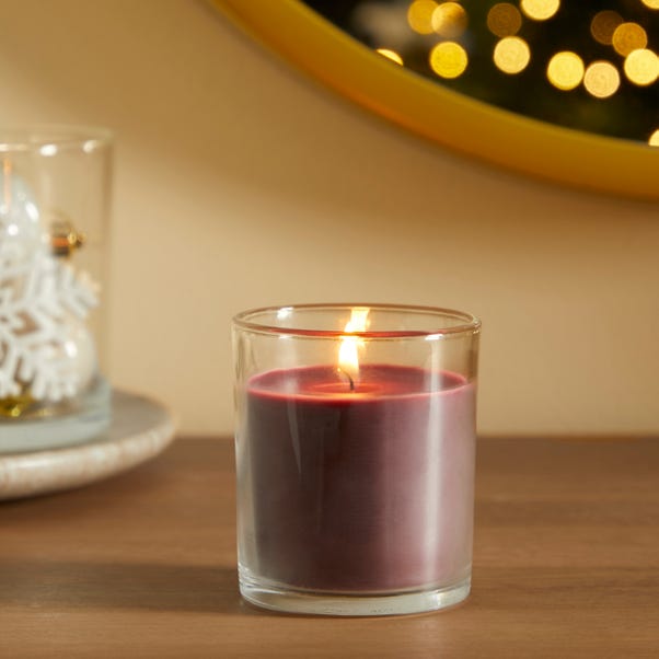 Mulled Wine Wax Fill Candle Burgundy