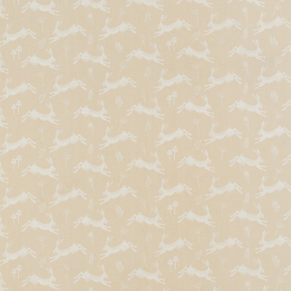 By the Metre Jumping Hare PVC