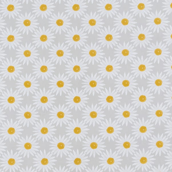 By the Metre Daisy PVC Grey image 1 of 4