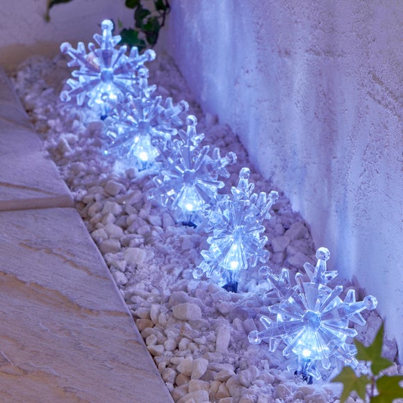 View Snowflake Path Led Lights View Snowflake Path Led Lights