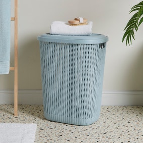 57L Knitted Laundry Basket