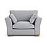 Blakeney Snuggle Chair Woolly Marl Warm Grey