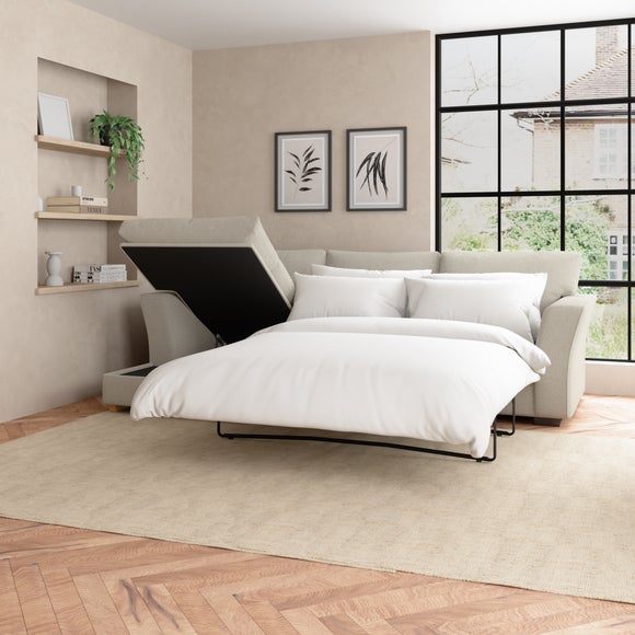Blakeney Corner Storage Sofa Bed Grey