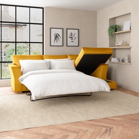 Blakeney Luxury Velvet Corner Sofa Bed