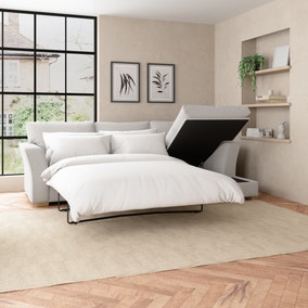 Blakeney Textured Weave Corner Sofa Bed