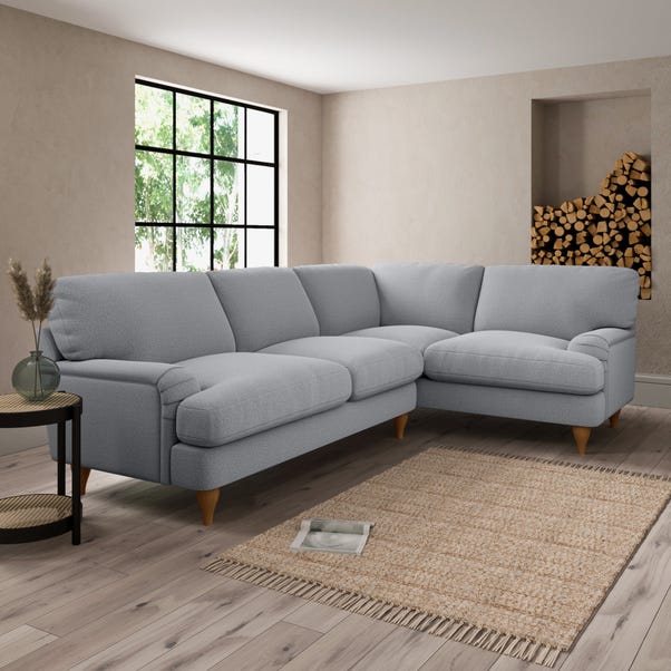Darwin Corner Sofa Woolly Marl Warm Grey