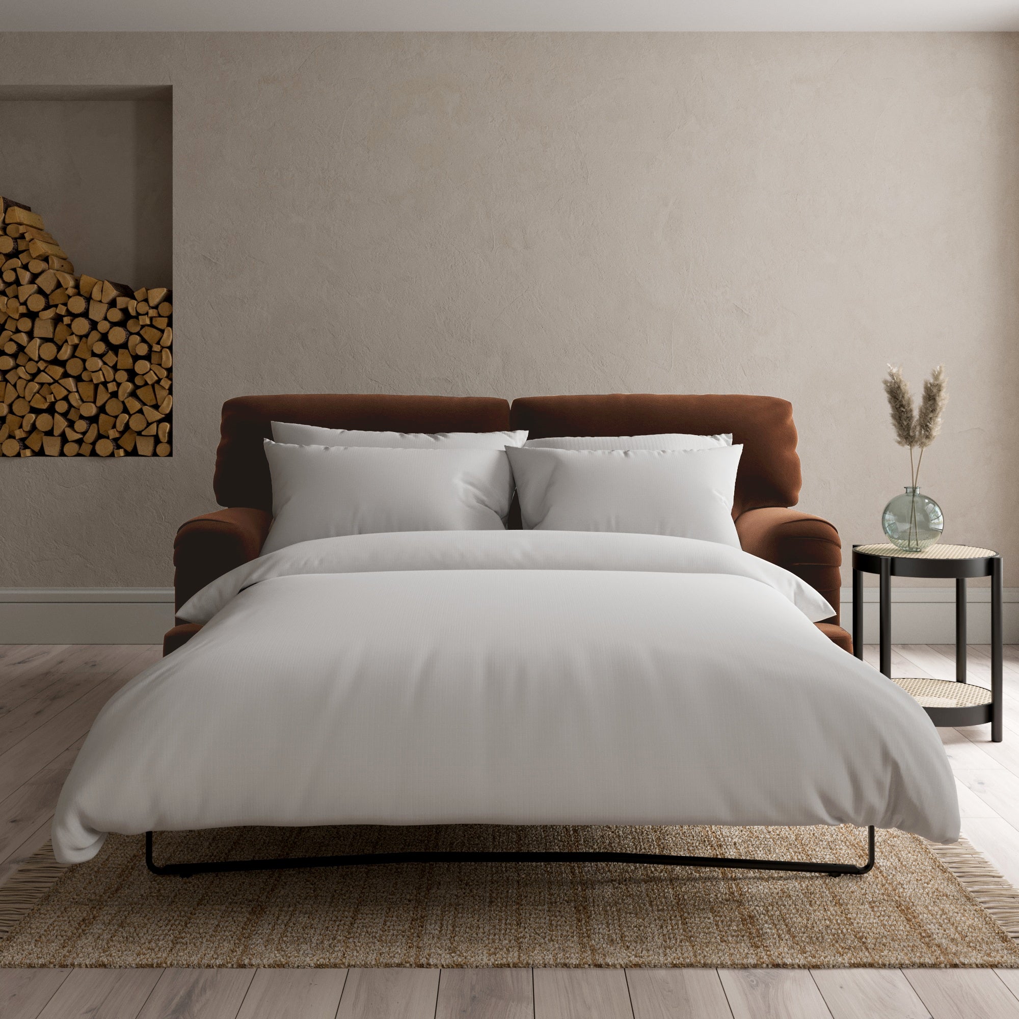 Darwin Luxury Velvet Sofa Bed Luxury Velvet Pinecone