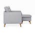 Lewes Small Corner Chaise Woolly Marl Warm Grey