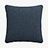 Woolly Marl Standard Scatter Cushion Navy Woolly Marl Navy
