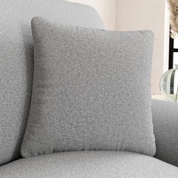 Woolly Marl Large Scatter Cushion Warm Grey Woolly Marl Warm Grey