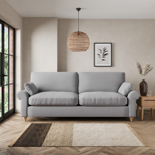 Salisbury 4 Seater Sofa Woolly Marl Warm Grey