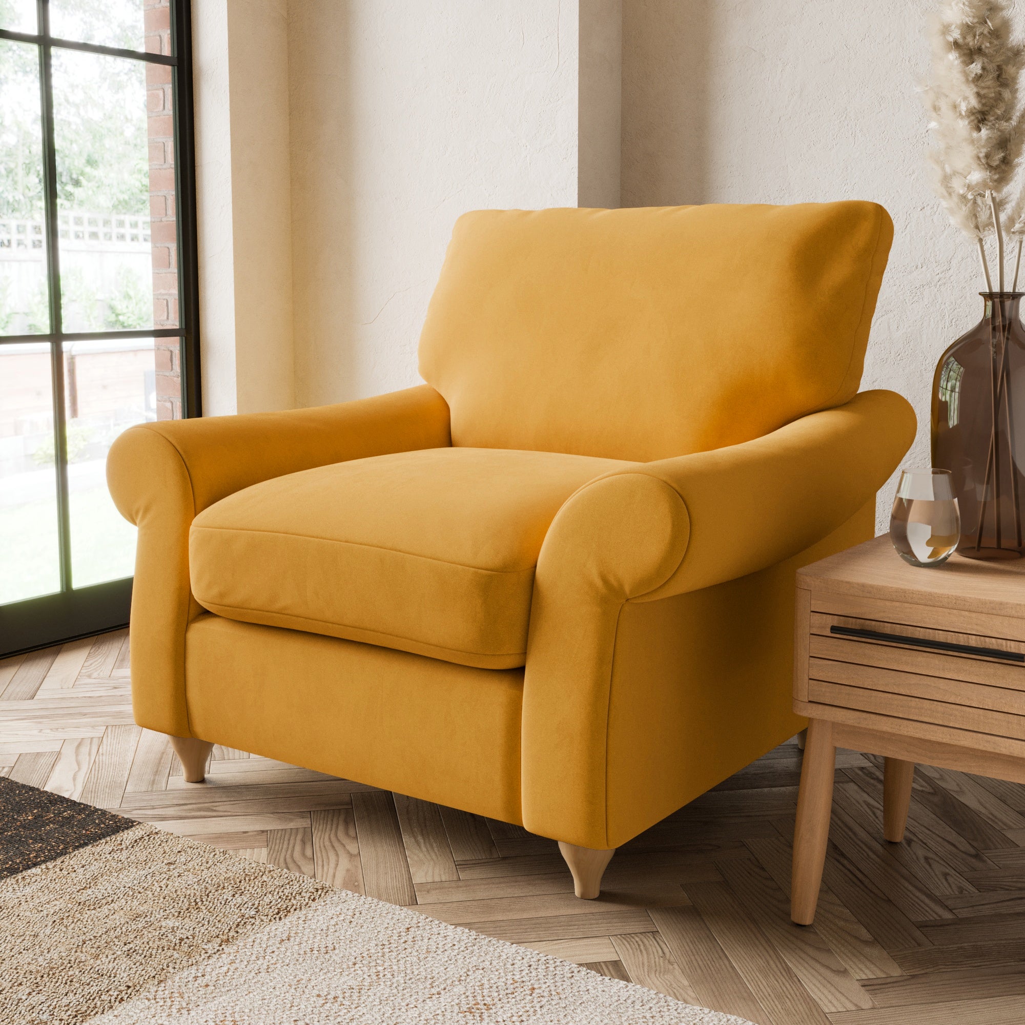 Salisbury Armchair Gold