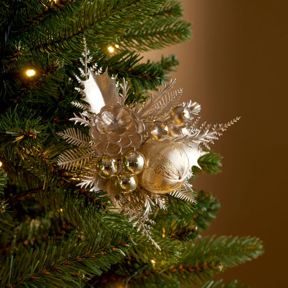 Artificial Bauble Pinecone and Berry Pick