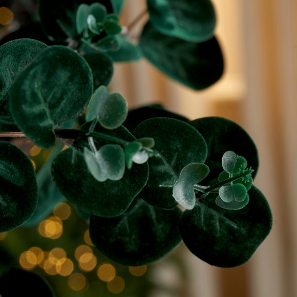 Velvet Eucalyptus Stem 71cm Dunelm