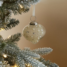 Pearl Glass Bauble