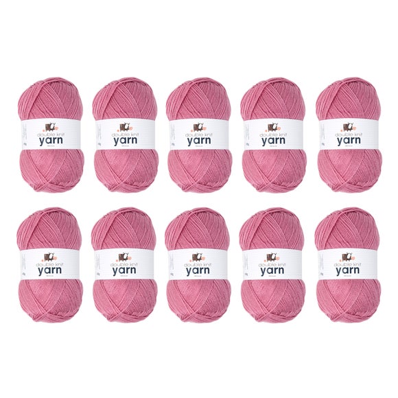 Set Of 10 Double Knit Yarn