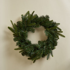 50cm Plain Green Wreath