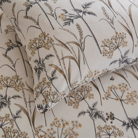 Dorma Cheddleton Brushed Cotton Duvet Cover and Pillowcase Set Dunelm