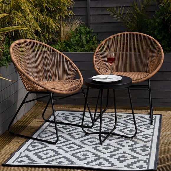 Click to view product details and reviews for Charles Bentley Zanzibar Tea For Two Bistro Set.