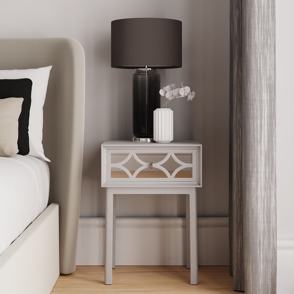 Mirror bedside tables on sale for sale