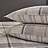 Dorma Heritage Check 100% Brushed Cotton Duvet and Pillowcase Set  undefined