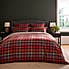 Dorma Mulberry 100% Brushed Cotton Duvet and Pillowcase Set  undefined