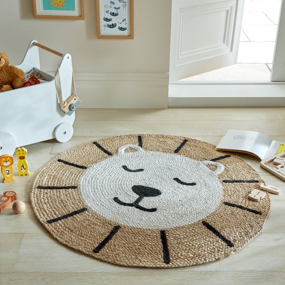 Lion store rug nursery