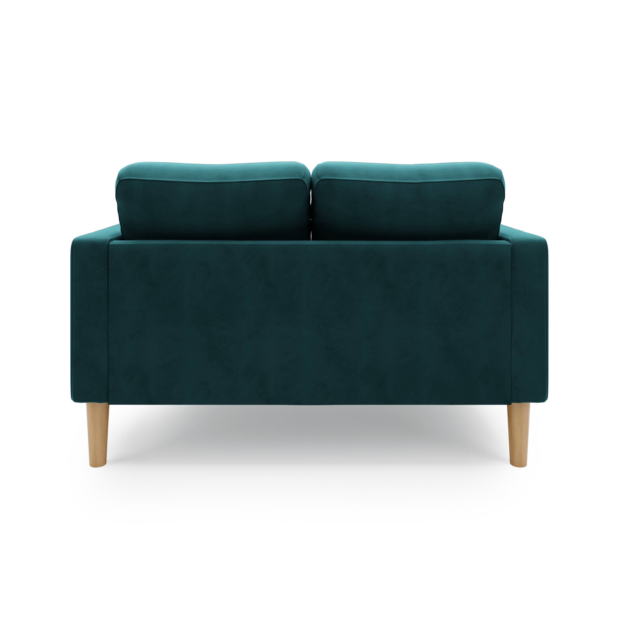 Jacob Velvet Compact 2 Seater Sofa Dunelm