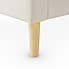 Jacob Sherpa Reversible Compact Corner Chaise Sofa Ivory