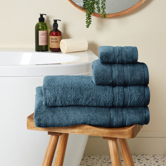 Dunelm outlet blue towels