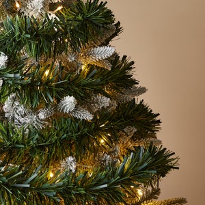2m Bushy Green Tinsel