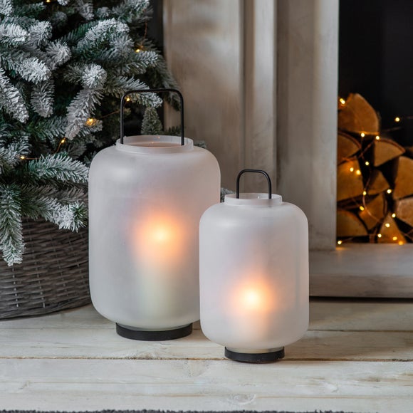 dunelm white lantern