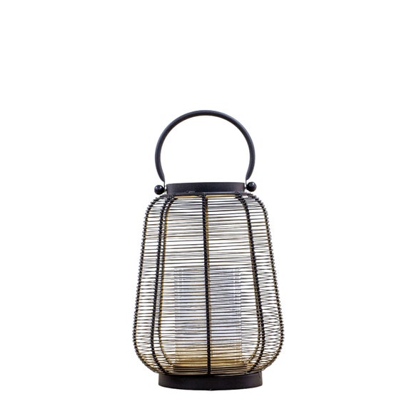 dunelm gold lantern