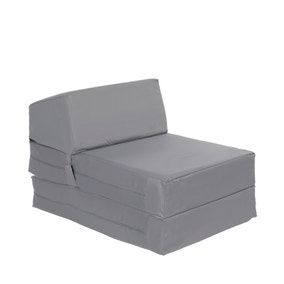 Kids Grey Chair Bed