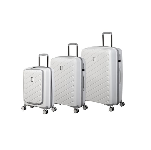 White Solidite Hard Shell Suitcase | Dunelm